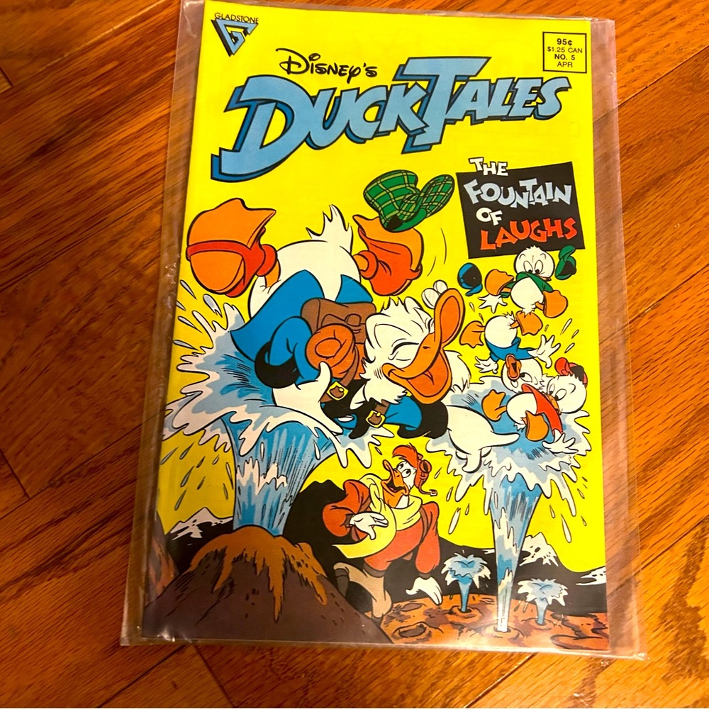 Disney's Duck Tales #5 Gladstone 1989 Comic Book